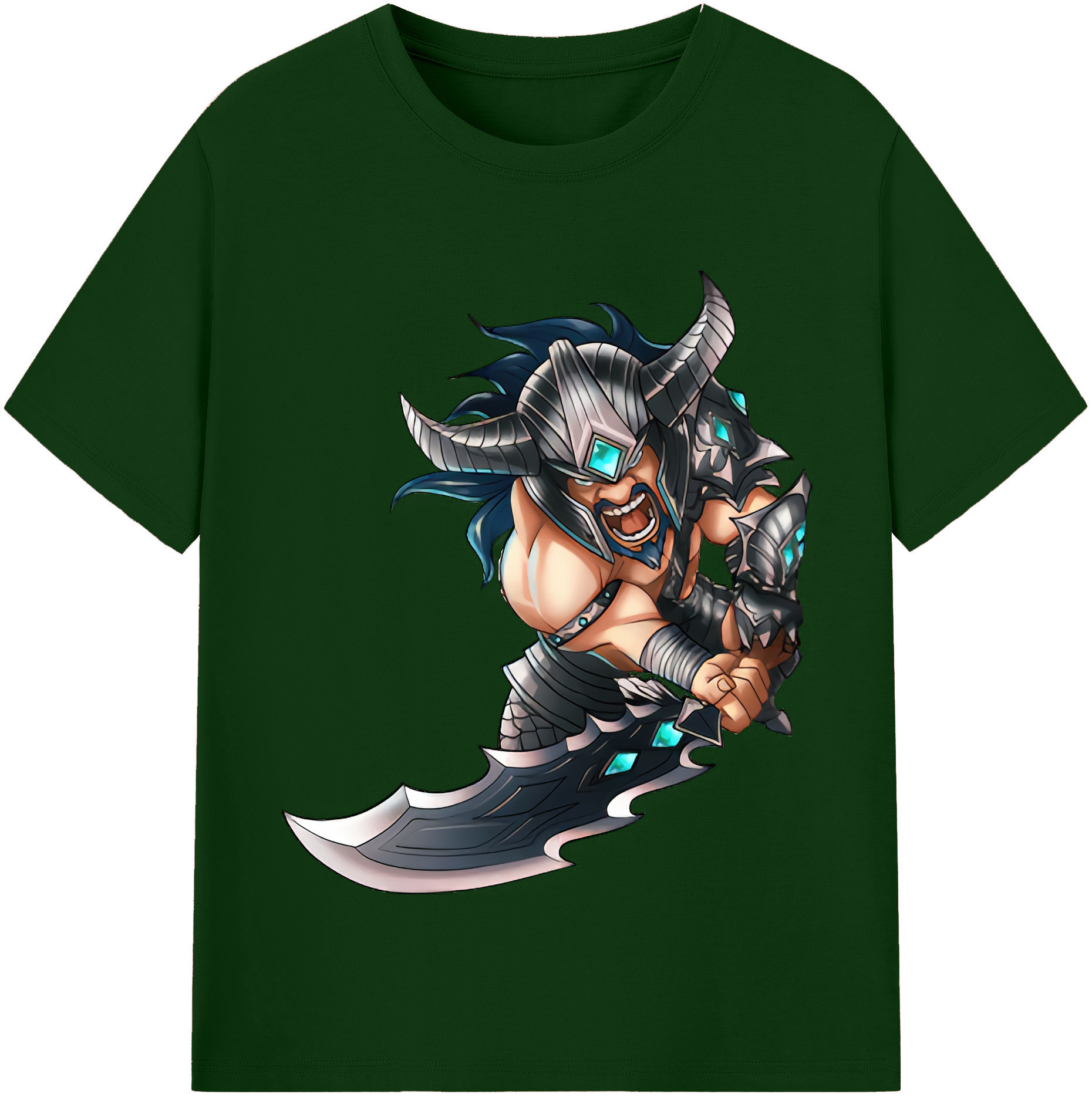 リーグ・オブ・レジェンド League of Legends LOL 綿100％半袖Tシャツ（フロントプリント）